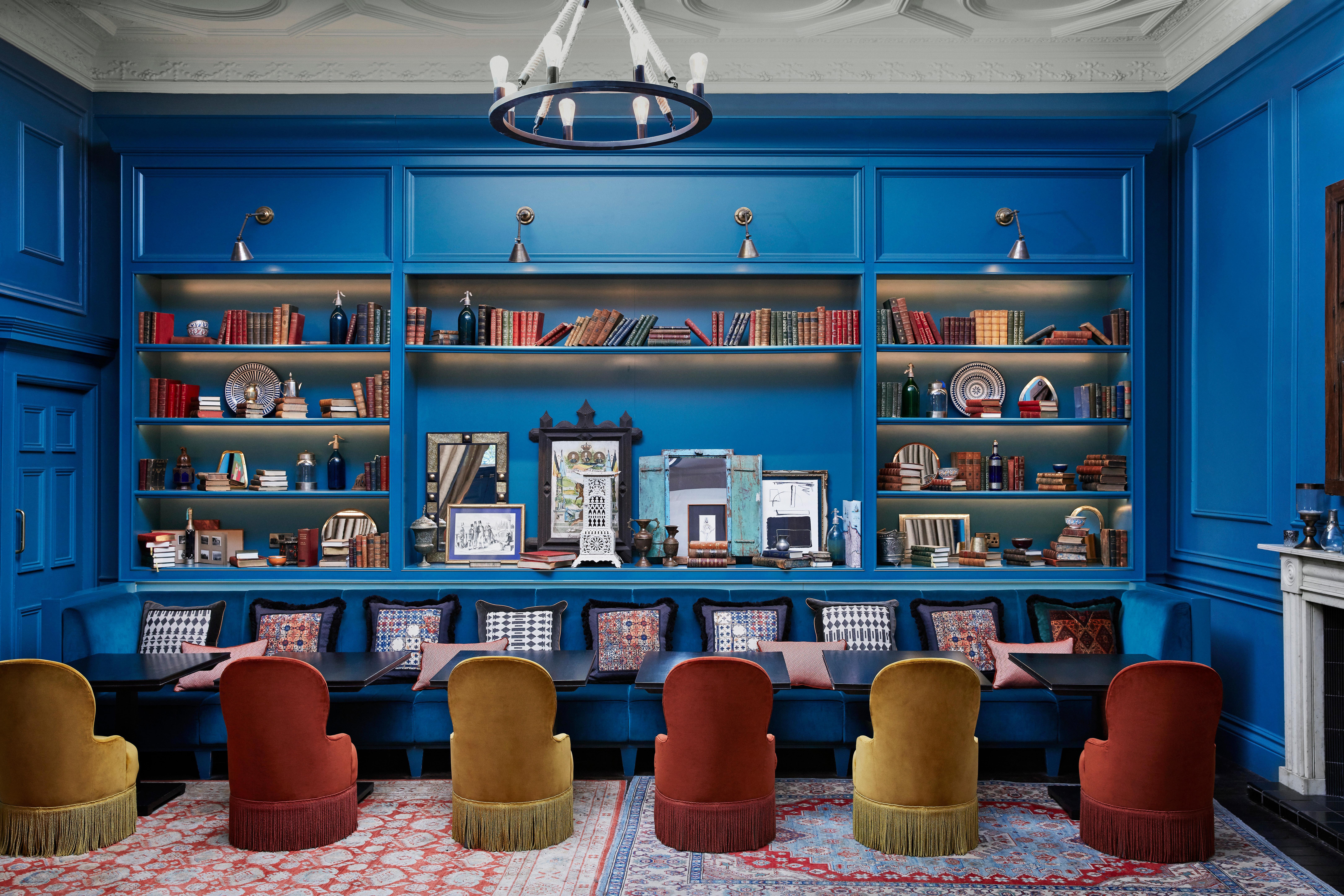 Kimpton Charlotte Square By Ihg Hotel Edinburgh Luaran gambar The Library at The Ivy, St John's Wood